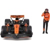image:imageBburago 124 2024 Race McLaren MCL38 with Figure Piastri 81Piastri 81
