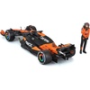 image:imageBburago 124 2024 Race McLaren MCL38 with Figure Piastri 81Piastri 81