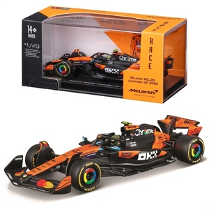 image:imageBburago 143 Race Formula Red Bull RB21 wHelmet 2025 Verstappen 1MCL39 2025 Norris 143 Case