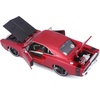 image:image1969 Dodge Charger RT Red Metallic with Black Hood and Black Stripes Classic Muscle 125 Diecast Model Car by Maisto