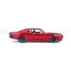image:image1969 Dodge Charger RT Red Metallic with Black Hood and Black Stripes Classic Muscle 125 Diecast Model Car by Maisto