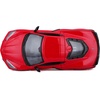 image:image2020 Chevrolet Corvette Stingray C8 Dark Gray Metallic with Racing Stripes 118 Diecast Model Car by Maisto
