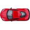 image:image2020 Chevrolet Corvette Stingray C8 Dark Gray Metallic with Racing Stripes 118 Diecast Model Car by Maisto