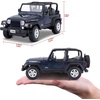 image:imageMaisto Plastic Jeep Wrangler Rubicon Diecast Vehicle 127 Scale Metallic Blue