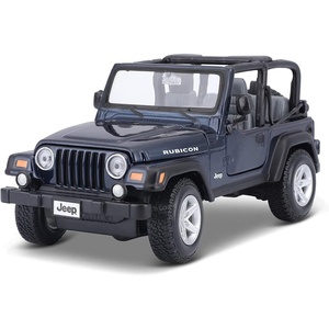 image:imageMaisto Plastic Jeep Wrangler Rubicon Diecast Vehicle 127 Scale Metallic Blue