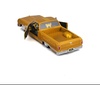 image:image1965 Chevrolet El Camino Lowrider Gold Metallic with Graphics Lowriders Series 125 Diecast Model Car by Maisto