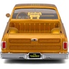 image:image1965 Chevrolet El Camino Lowrider Gold Metallic with Graphics Lowriders Series 125 Diecast Model Car by Maisto