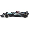 image:imageBburago 143 Scale 2024 Formula Race Mercedes W15 Diecast Vehicle with Helmet Russell 63