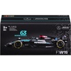 image:imageBburago 143 Scale 2024 Formula Race Mercedes W15 Diecast Vehicle with Helmet Russell 63