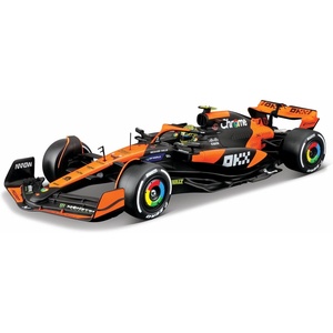 image:imageBburago 124 2024 Race McLaren MCL38 Model Kit with Helmet Norris 4