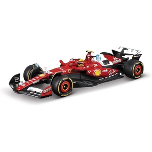 image:imageBburago 143 2025 Ferrari Season Car wHelmet Hamilton 44