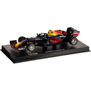 image:imageBburago 143 F1 Aston Martin RED Bull Racing RB16B with Helmet Perez Assorted Colours 183805600000100