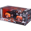 image:image1948 Ford F1 Pickup Truck with 1958 Harley Davidson FLH Duo Glide Motorcycle Orange and Black 124 Diecast Models by Maisto