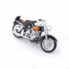 image:image1948 Ford F1 Pickup Truck with 1958 Harley Davidson FLH Duo Glide Motorcycle Orange and Black 124 Diecast Models by Maisto