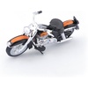 image:image1948 Ford F1 Pickup Truck with 1958 Harley Davidson FLH Duo Glide Motorcycle Orange and Black 124 Diecast Models by Maisto