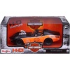 image:image1970 Chevrolet Corvette Harley Davidson BlackOrange 124 Diecast Model Car by Maisto