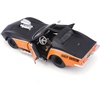 image:image1970 Chevrolet Corvette Harley Davidson BlackOrange 124 Diecast Model Car by Maisto
