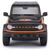 image:image2021 Ford Bronco Badlands Orange and Black Harley Davidson HD Custom Series 124 Diecast Model Car by Maisto