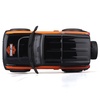 image:image2021 Ford Bronco Badlands Orange and Black Harley Davidson HD Custom Series 124 Diecast Model Car by Maisto