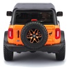 image:image2021 Ford Bronco Badlands Orange and Black Harley Davidson HD Custom Series 124 Diecast Model Car by Maisto