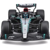 image:imageBburago 124 Race Formula Mercedes W15 Diecast Vehicle with Helmet 2024 Russell 63