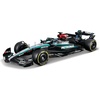 image:imageBburago 124 Race Formula Mercedes W15 Model Kit wHelmet 2024 wo Stand