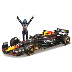 image:imageBburago 124 Scale Race Formula Red Bull RB20 Diecast Vehicle with Figure 2024 Verstappen 1