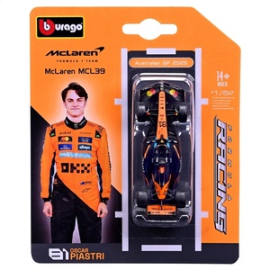 image:imageBburago 164 Scale Race Formula McLaren MCL39 2025 Diecast Vehicle Piastri 81